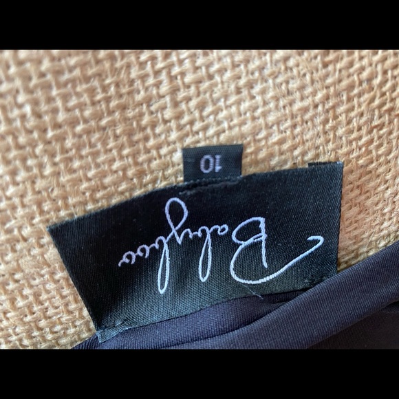 BLACK RUCHED DRESS - Picture 5 of 5